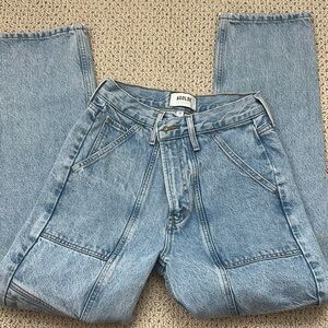 Agolde Denim Pants in Light Blue